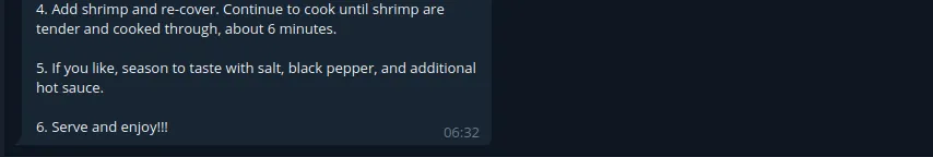 Bot logs